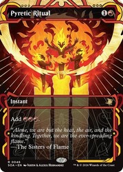 Pyretic Ritual - Secrets of Strixhaven: Mystical Archive Foil