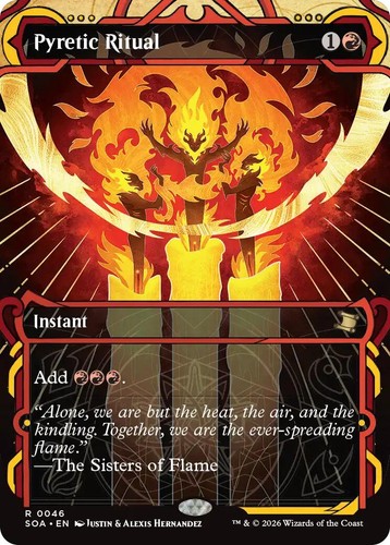 Pyretic Ritual - Secrets of Strixhaven: Mystical Archive Foil