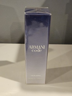 Giorgio Armani Code Woman Eau de Parfum 2.5 oz 75ml New Sealed Unopened