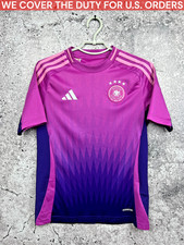 GERMANY TEAM JERSEY AWAY 2024 SOCCER FOOTBALL SHIRT ADIDAS BOYS SIZE M