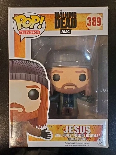 Funko Pop! Television Vinyl Figure AMC The Walking Dead Jesus #389 Editon Seven