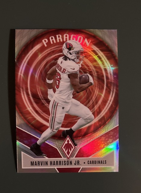2025 Panini Phoenix - Paragon Marvin Harrison Jr. #18 White Shimmer