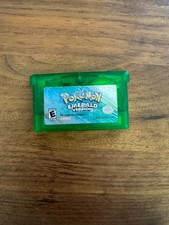 Pokemon Emerald Version Authentic TESTED, WORKS, and NEW BIGGER BATTERY