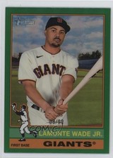 2025 Topps Heritage High Number SP Chrome Green Border 8/99 LaMonte Wade Jr 6b6