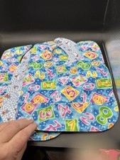 Handmade Lot Of 3 Baby Bibs