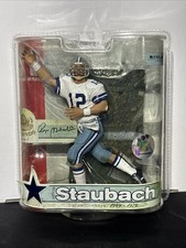 McFarlane NFL HOFer - Roger Staubach - Dallas Cowboys Action Figure Series 3 NIP