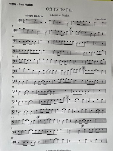Off to the Fair - Alyson Lewin for Recorder Quartet SSAT/B - Picture 4 of 4