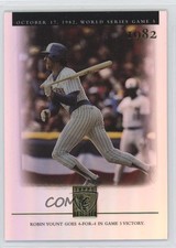 2003 Topps Tribute World Series Robin Yount #136 HOF a8a