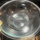 Vintage Pyrex 326 4 Quart Clear Glass Mixing Bowl