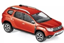 Miniature Car 1/43 Dacia Duster 2018 Flamme Red Diecast Highly Detailed