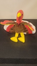 GOBBLES THE TURKEY TY BEANIE BABY 1996/Pellets/Oakbrook, IL