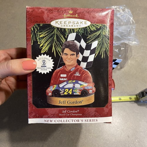 Hallmark Andenken Jeff Gordon Weihnachtsschmuck NASCAR Stock Car Champions - Bild 7 von 13