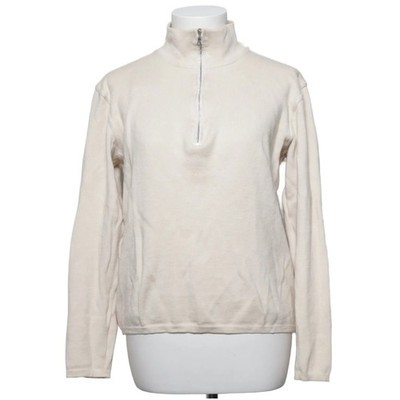 Prada Linea Rossa, Strickpullover, Größe: 42, Beige, Wolle, Einfarbig #zSJ