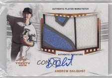 2019 Leaf Trinity Patch Auto Andrew Dalquist #PA-AD1 Patch Auto 9hx