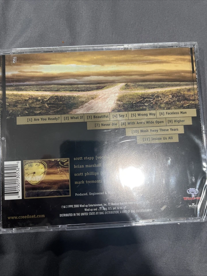 Creed Human Clay CD SEALED, NOS Hype sticker - Image 3 of 3