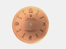 ROLEX VINTAGE SALMON REFINISH DIAL FOR REF 3131 MOVEMENT PERPETUAL 645 !
