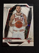 2024-25 Panini Prizm #75 LONZO BALL White Lazer /275 Bulls
