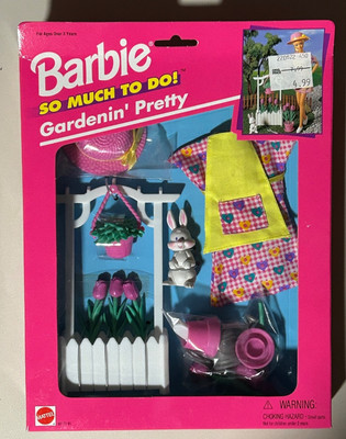1995 Barbie So Much To Do Gardenin Pretty,  #67171