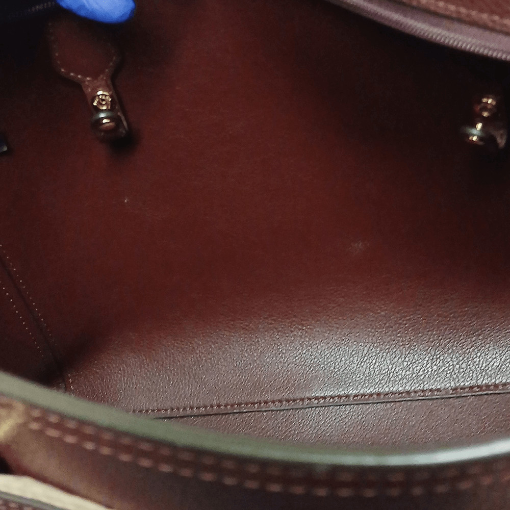 Michael Kors Maisie Tote with Wristlet Snapped Inside. 2 Bags In One. Maroon image 10