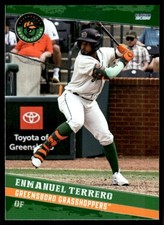 2025 Enmanuel Terrero MiLB Minor League Rookie Greensboro Grasshoppers