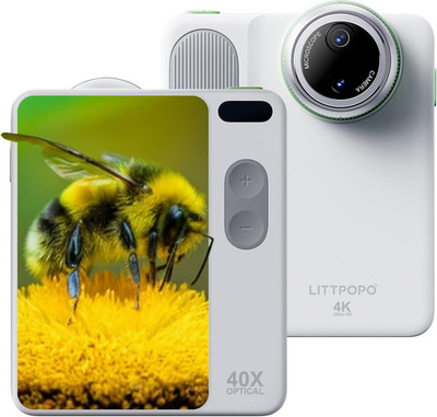 Microcam-X1 4K Digital Camera, 12MP BSI CMOS Sensor, 400X Microscope, 4K Video,