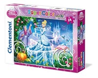 Clementoni 24449.2 - Maxi Puzzle Disney Prinzessin, 24 Teile