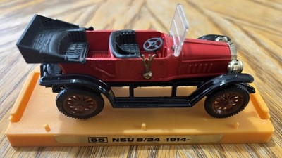 Ziss Euro Modell 65 NSU 8/24 1914 Audi Adler Benz Red With Case Made In Germany
