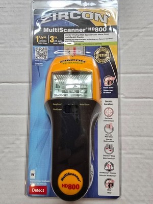 New Zircon MultiScanner HD800 Multi-Function Wall Scanner