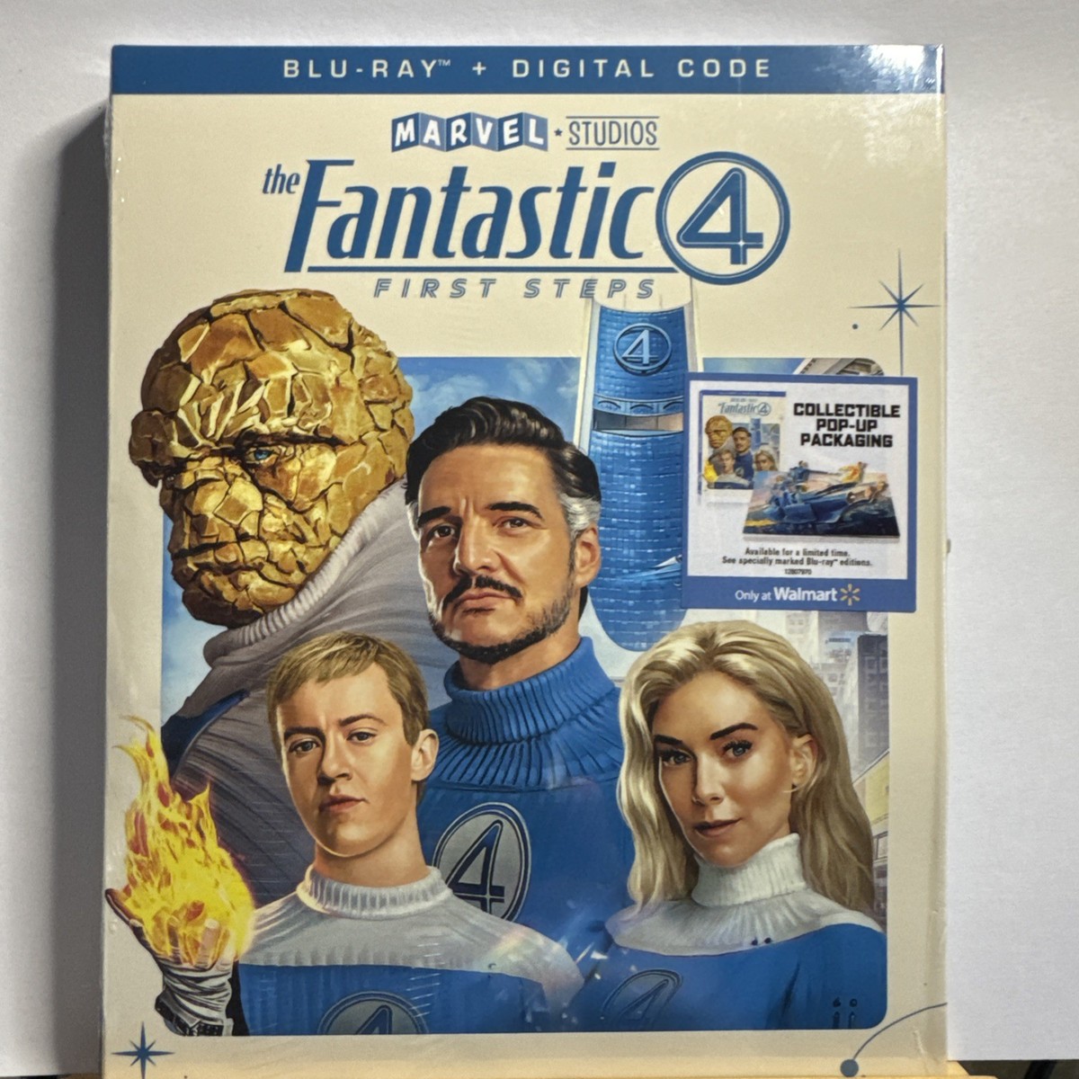 Fantastic Four: First Steps (Blu-ray & Digital, 2025) w/ Pop-Up