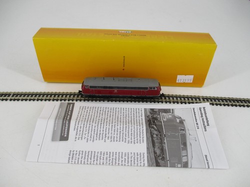 Brawa Spur N 61208 Diesellok BR216 118-0 der DB Analog in OVP | Condition: Gebraucht
