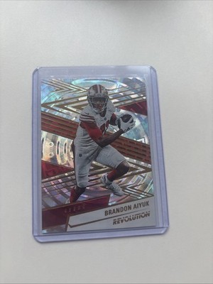 2025 Panini Revolution - Brandon Aiyuk Fractal Jersey Match 11/99￼