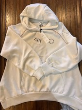 Zara Kids NWT Hoodie 13-14 White