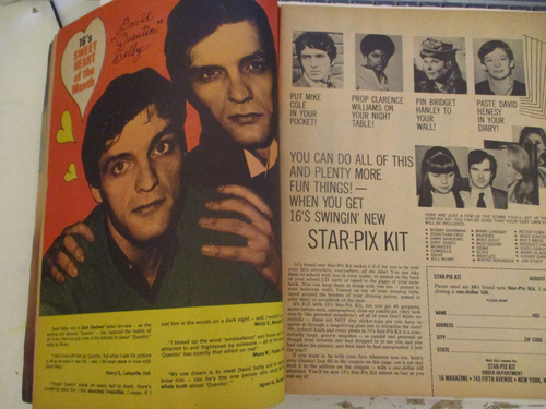 Dark Shadows, The Cowsills, Bobby Sherman - 16 Magazine 1969 - Picture 5 of 15