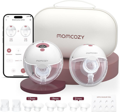 Momcozy M5 Smart Milchpumpe Elektrische, App-Steuerung Milchpumpen Handsfree