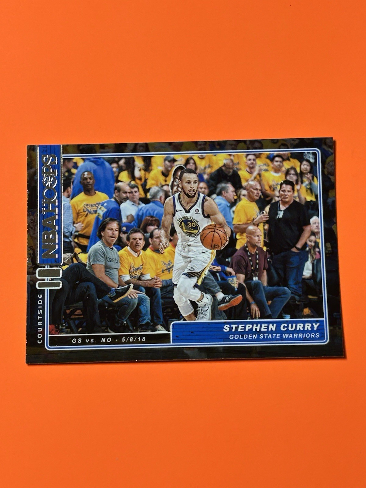 2018-19 Panini  - Hoops Basketball - Stephen Curry “Courtside” Insert #CS-12 (A)