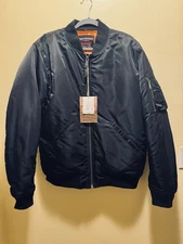 Schott NYC MA-1 Bomber Flight Jacket Size Large Brand NewWithTags Orig. $165