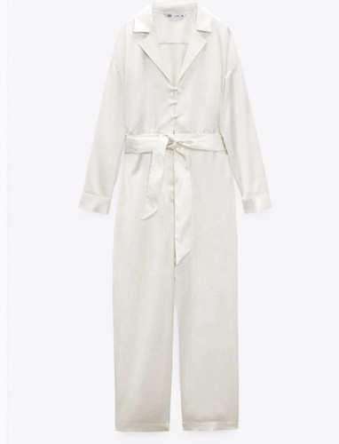 Mono crema satinado de Zara - Imagen 3 de 12