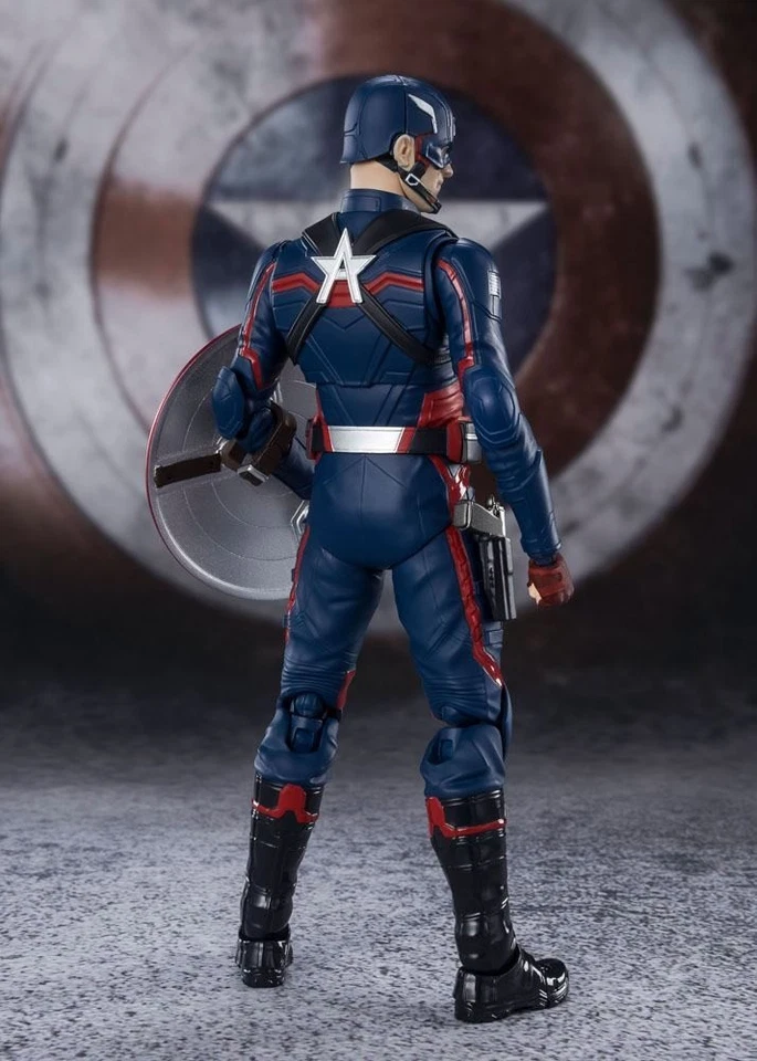 Bandai S.H. Figuarts The Falcon and The Winter Soldier Captain America John F. W - Image 2 of 4