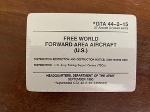 GTA 44-2-15 Free World Forward Area Aircraft  (US).  Sep 1990