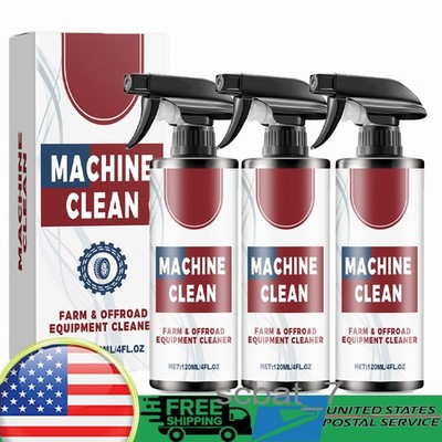 1~3x Heavy-Duty Outdoor All Purpose Cleaner, Machine Clean Spray 120ml