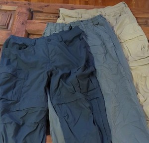 REI Co-op Men's Convertible Pants 3 pairs