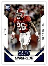 Landon Collins 2015 Score Rookie RC #338 New York Giants Football Card *308