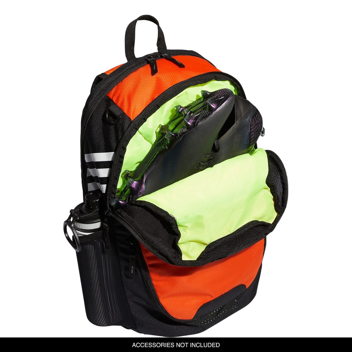 Adidas Team Orange Backpack Soccer Gym Durable Recycled Material