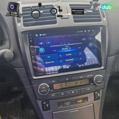 2G+64G Autoradio Für Toyota Avensis T27 2008-2015 Carplay Android15 GPS DAB+ Kam