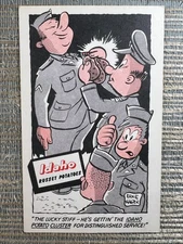 Idaho Russet Potatoes Military Comic Ernie Hager Comic Postcard Armed Service
