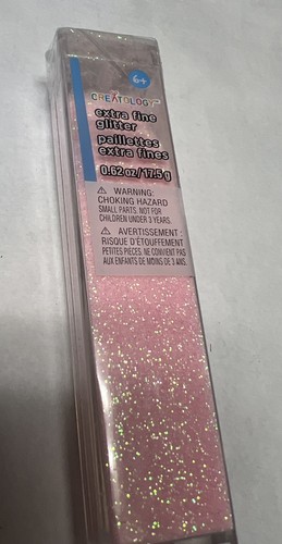 Creatology Extra Fine Pink Shining Glitter Size 0.62 oz/17.5 g - Picture 3 of 6