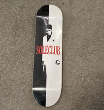Sole Club TX Scarface 2026 Skate Deck (8.25") - Brand New - Ships Today - RARE
