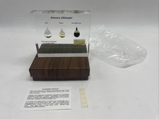 AMOCO ULTIMATE (BP) PROMO Acrylic Desk Display Paperweight w/ Box, Insert, Bag