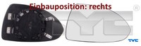 TYC 325-0093-1 Spiegelglas FüR AußEnspiegel Rechts FüR Opel