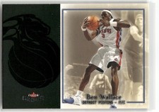 Ben Wallace 2003-04 Fleer Patchworks #20 Detroit Pistons